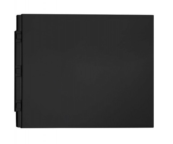Polysan PLAIN panel boční 80x59cm, černá mat