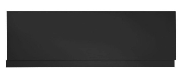 Polysan COUVERT NIKA panel čelní 180x52cm, černá mat