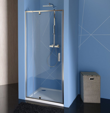 Polysan EASY sprchové dveře otočné 760-900mm, čiré sklo