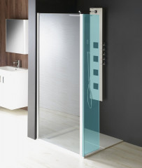 Polysan MODULAR SHOWER stěna k instalaci na zeď, pro připojení otočného panelu, 900 mm