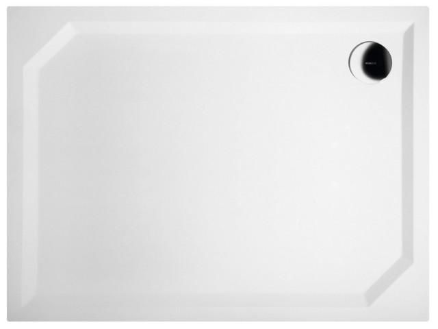 Gelco SARA sprchová vanička z litého mramoru, obdélník 100x75cm, hladká
