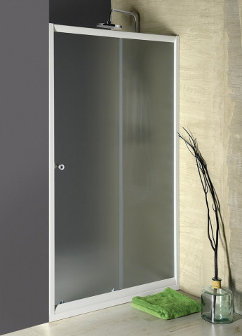 Aqualine AMADEO posuvné sprchové dveře 1000 mm, sklo Brick