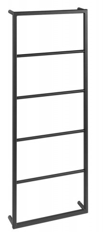 Sapho SKA nástěnný sušák ručníků 450x1150x100mm, černá mat
