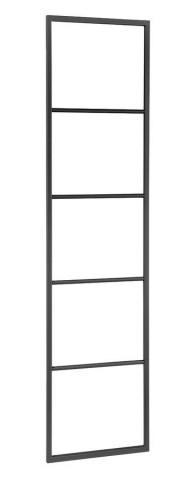 Sapho SKA sušák ručníků na opření 420x1700x20mm, černá mat