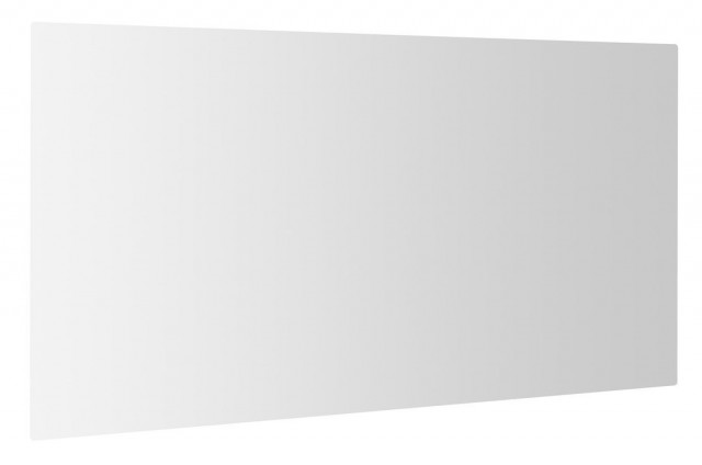 Sapho PLAIN zrcadlo 120x60cm, zakulacené rohy, bez úchytu