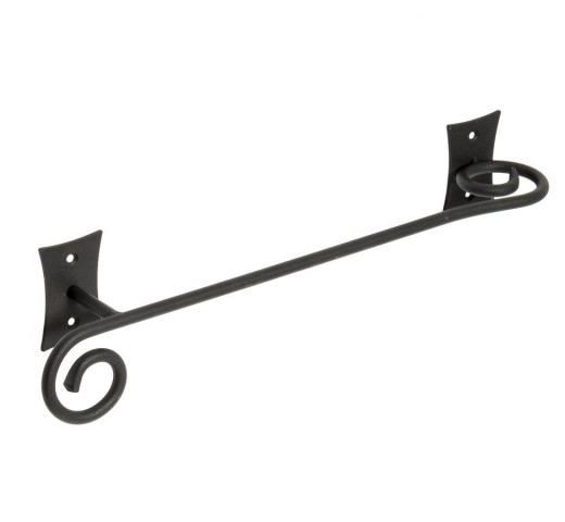 METAFORM REBECCA držák ručníků 300mm, černá