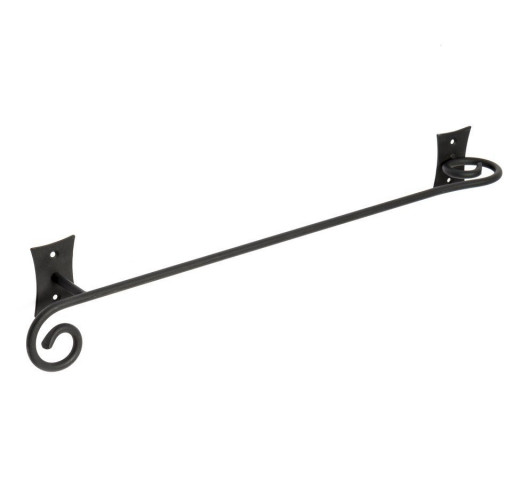 METAFORM REBECCA držák ručníků 450mm, černá