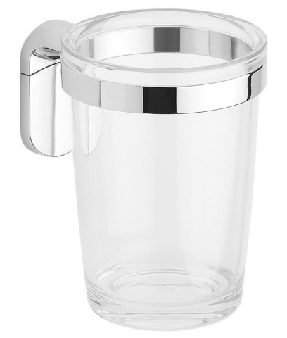 METAFORM ZERO držák kartáčků, chrom/ABS