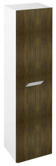 Sapho MEDIENA skříňka vysoká 35x140x30cm, 2x dvířka, levá/pravá, bílá mat/dub graphite