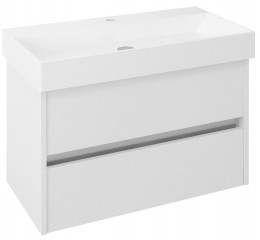 Sapho NIRONA umyvadlová skříňka 82x51,5x43 cm, bílá