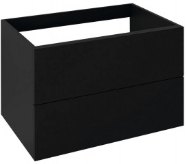 Sapho TREOS umyvadlová skříňka 75x53x50,5cm, černá mat
