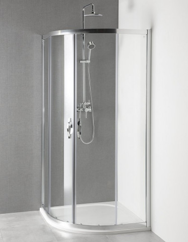 Gelco AKCE čtvrtkruhová sprchová zástěna 900x900x1900mm, čiré sklo