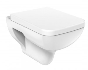 CREAVIT BENE závěsná WC mísa, 35,5x51cm, bílá
