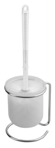 Aqualine SIMPLE LINE WC štětka na postavení, chrom