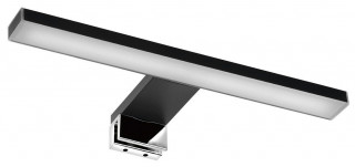 Sapho ESTHER 2 LED svítidlo, 6 W, 280x14x107 mm, IP44, černá