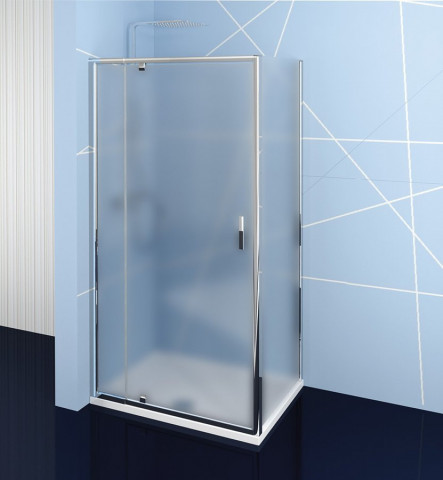 Polysan EASY obdélníkový sprchový kout pivot dveře 900-1000x700mm L/P varianta, sklo Brick