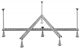 Polysan Nosná konstrukce pro hlubokou vaničku SELMA 90x90cm