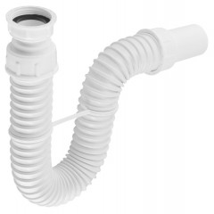 Bruckner FLEXY umyvadlový sifon 5/4", DN40, bílá
