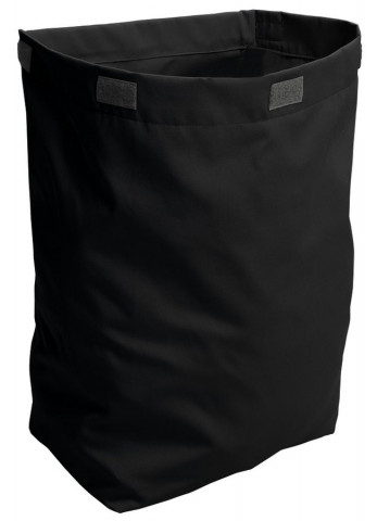 Sapho Prádelní koš do skříně 310x500x230mm, suchý zip, černá