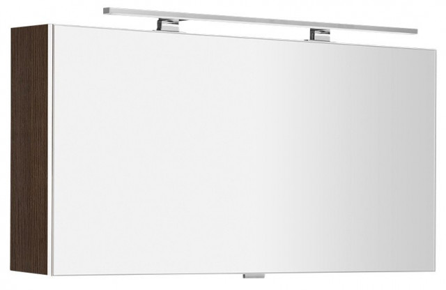 Sapho CLOE galerka s LED osvětlením 100x50x18cm, borovice rustik