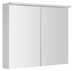 Aqualine KAWA STRIP galerka s LED osvětlením 80x70x22cm, bílá