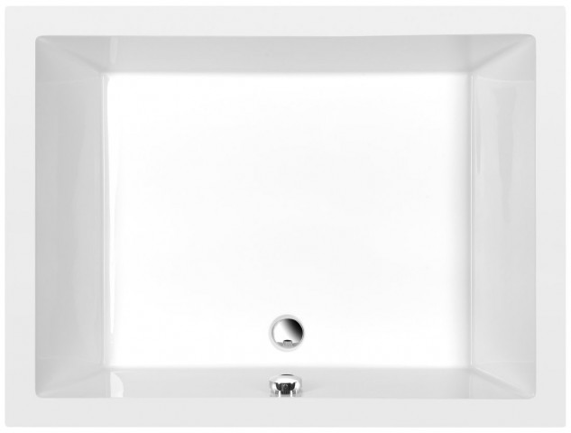 Polysan DEEP hluboká sprchová vanička s konstrukcí, obdélník 120x90x26cm, bílá