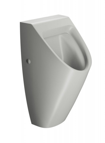 GSI COMMUNITY urinál se zakrytým přívodem vody, 31x65cm, cenere mat