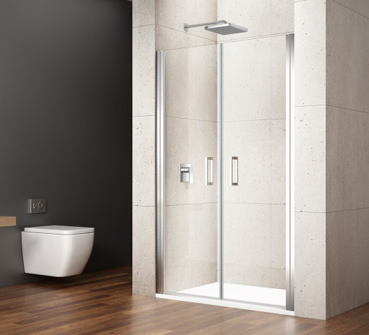 Gelco LORO sprchové dveře dvoukřídlé 900mm, čiré sklo