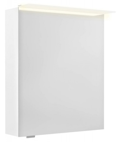 Sapho LINEX galerka s LED osvětlením, 60x70x15cm, levá/pravá, bílá