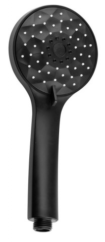 Sapho Ruční masážní sprcha, 4 režimy sprchování, průměr 101mm, ABS/černá mat