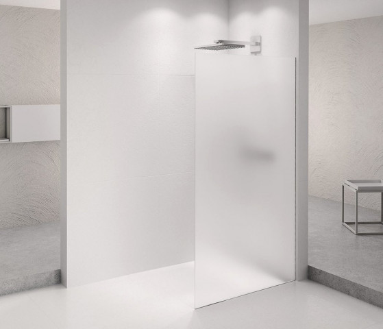 Polysan ARCHITEX CHROM sprchová zástěna 1262mm, matné sklo