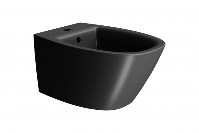 GSI MODO bidet závěsný, 37x54cm, černá mat