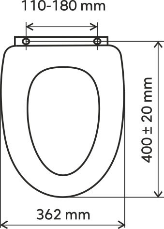 WC sedátko SOFT LYRA dýhované dřevo SoftClose