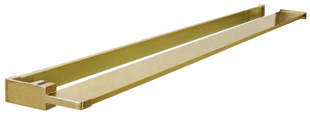 Sapho Police na walk-in zástěnu, 142cm, zlato mat