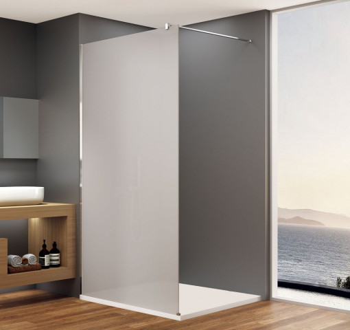 Bruckner SPITZA sprchová zástěna WALK-IN, 1200mm, matné sklo