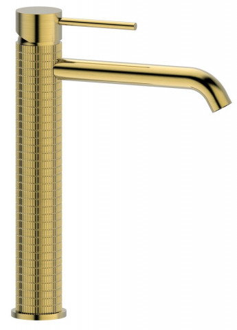 Sapho FLAWO stojánková umyvadlová baterie vysoká, zlato mat