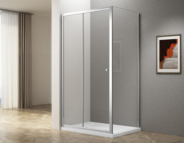 Aqualine UGGA obdélníkový sprchový kout 1400x800mm, čiré sklo