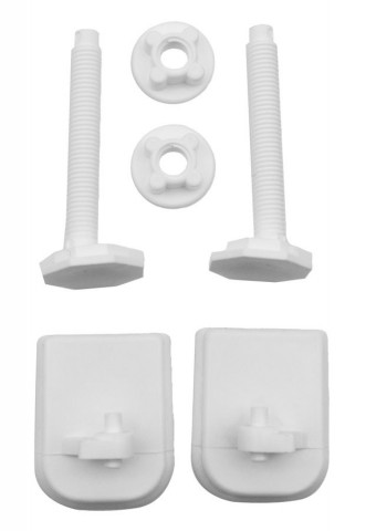 Aqualine Uchycení šroub s matkou, 2ks, plast