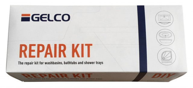 Gelco REPAIR SET opravná sada pro litý mramor, černá