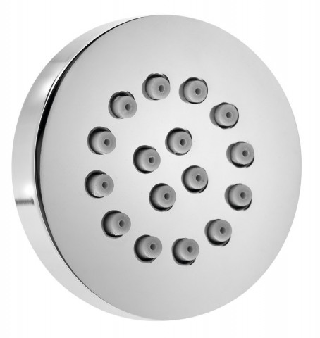 Sapho Nástěnná sprška s otočným kloubem, kulatá, chrom