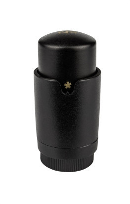 Termostatická hlavice KOMFORT PRO M30x1,5 BLACK kapalná