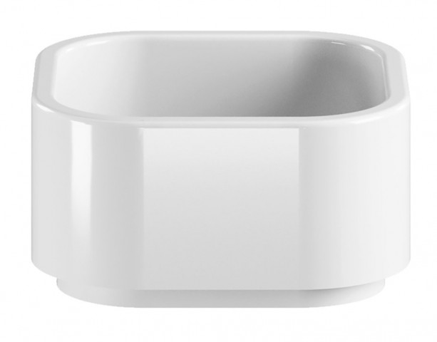 Kerasan HAKO keramické umyvadlo na desku 30x30cm, bílá