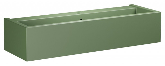 Kerasan KANAAL keramické umyvadlo 120x40cm, verde mat