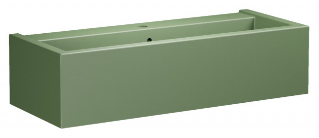 Kerasan KANAAL keramické umyvadlo 100x40cm, verde mat