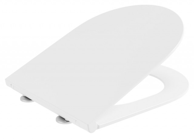 Sapho PACO WC sedátko, SLIM, Soft Close, Easy Take, bílá