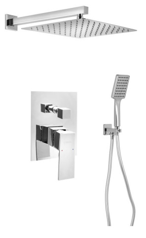 Sapho LATUS podomítkový sprchový set s pákovou baterií, 2 výstupy, chrom