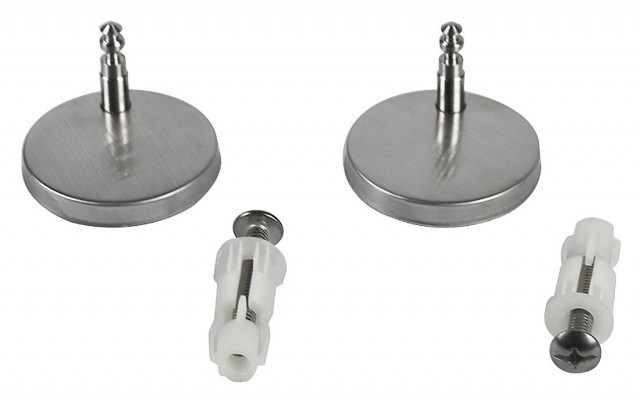 Aqualine Sada 2 úchytů WC sedátka