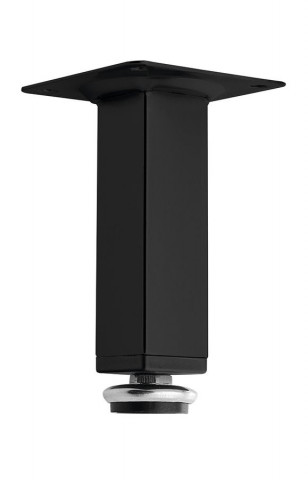 Aqualine ZOJA výškově stavitelná nožička, výška 100-110mm, černá mat