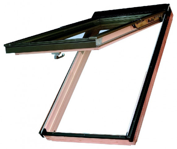 Střešní okno dřevěné výklopně-kyvné FAKRO FPP-V U3 preSelect 55x98 V40P