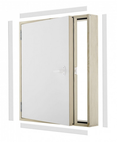 Půdní dvířka OMAN DK POLAR 80x60 super termoizolační U=0,36